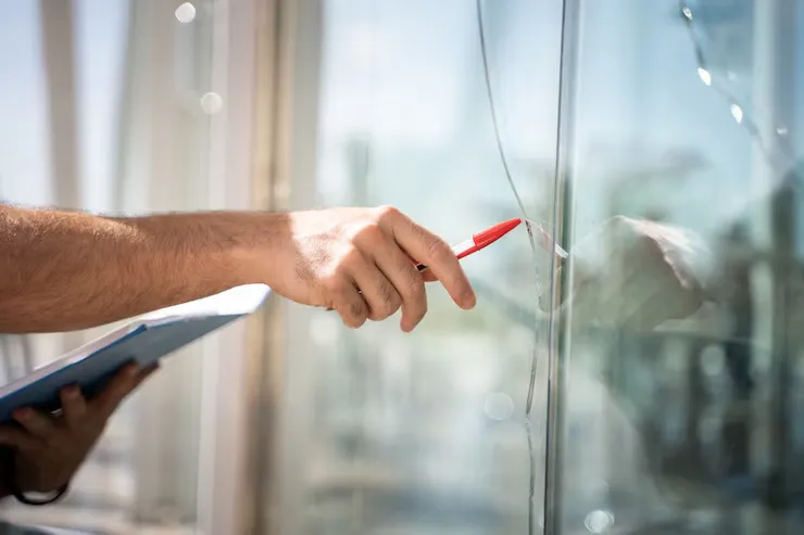window glass repairing